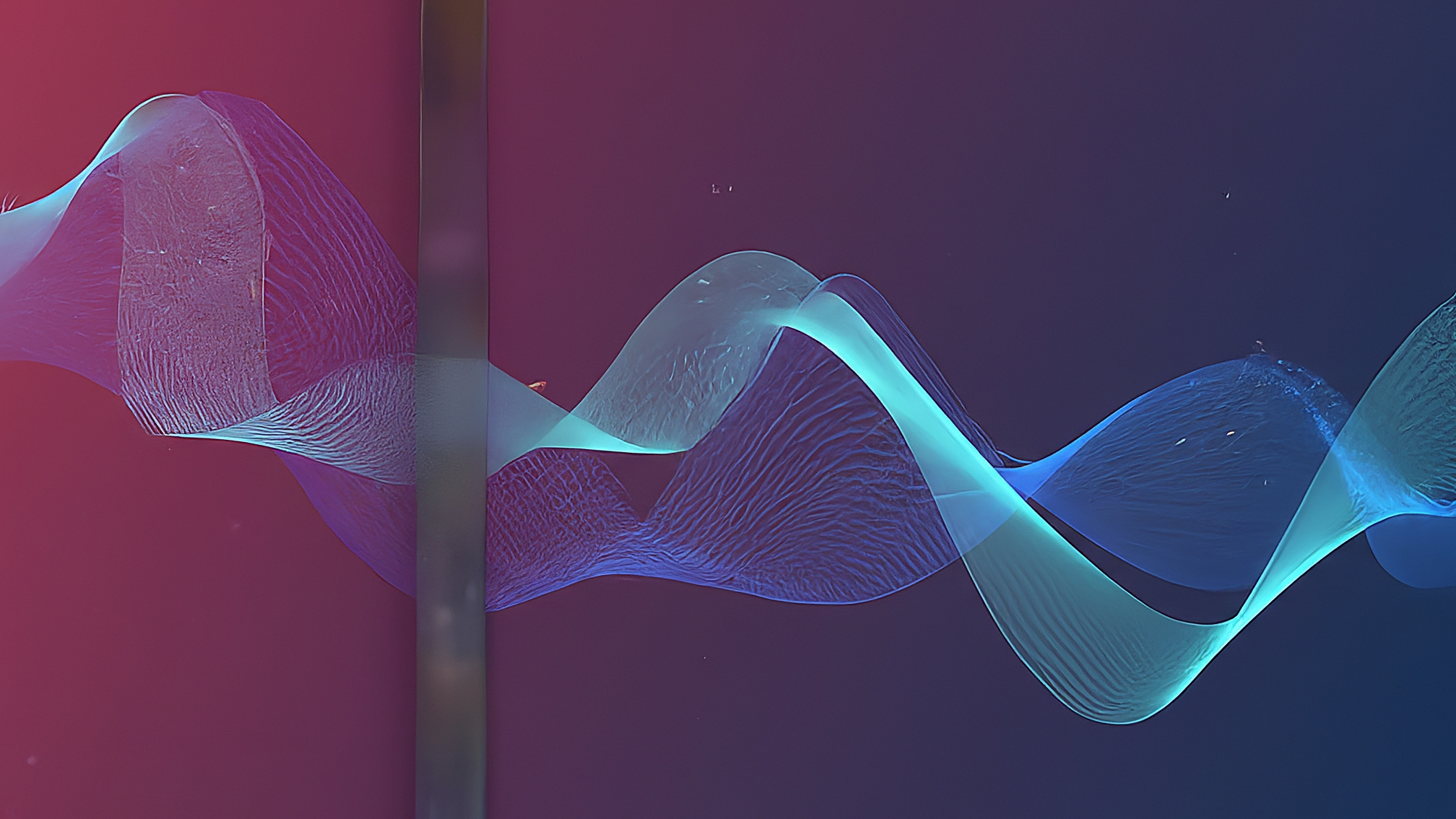 Illustration representing smart contracts, abstract contract elements, blue colors